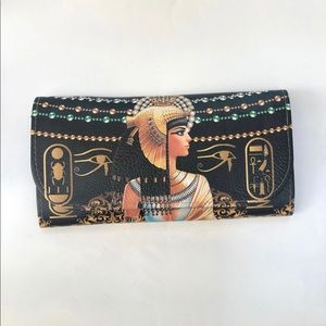 Egyptian leather wallet/purse
